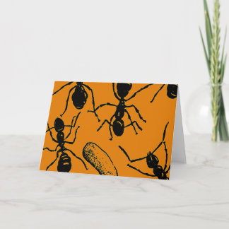 Halloween Ants Card