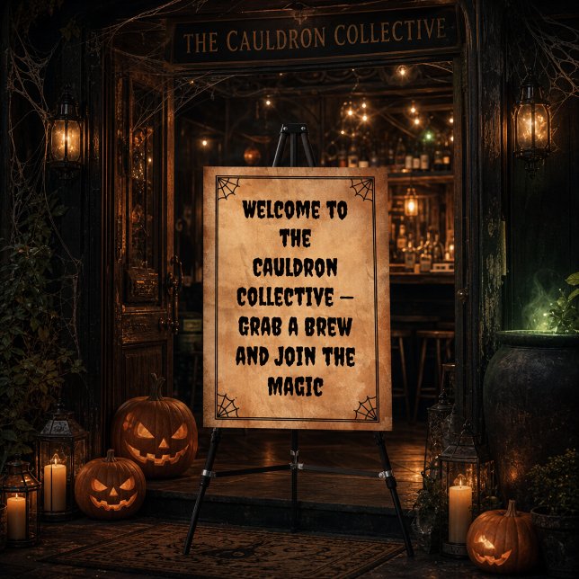 Halloween Apothecary Welcome Cauldron Collective Foam Board (Creator Uploaded)