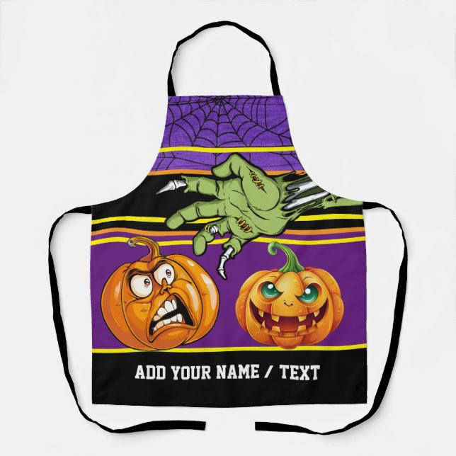 HALLOWEEN APRON All-Over Print Apron (Front)