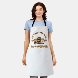 Halloween Apron Let's Bake Some Magic