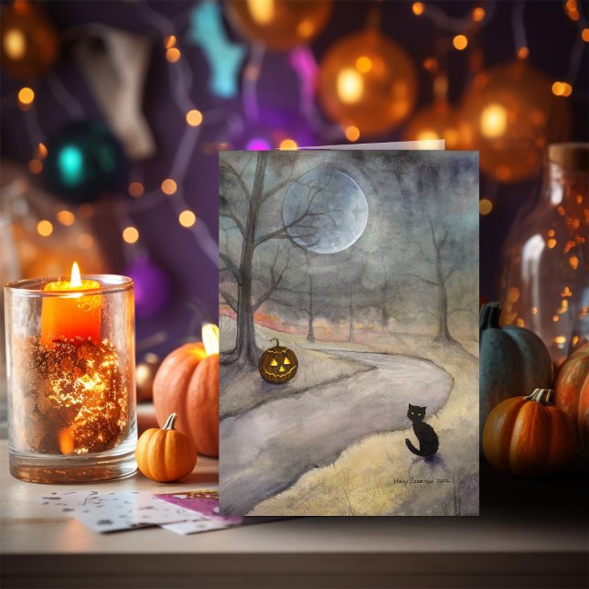 Halloween Art The Forgotten Path by Molly Harrison Card (Creator Uploaded)