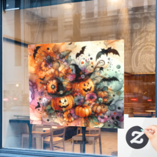 Halloween Art Window Cling