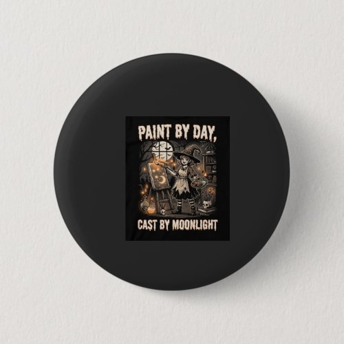 Halloween Artist Witch Magic Button