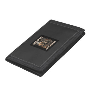 Halloween Artist Witch Magic Trifold Wallet