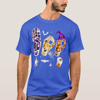 Halloween ASL, Hand Sign Language Boo Ghost Deaf P T-Shirt