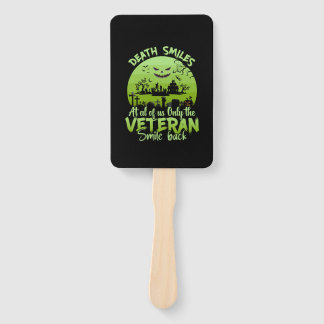 Halloween At Al Of Us Only The Veteran Smile Back Hand Fan