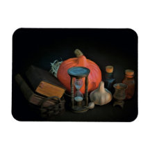 Halloween attributes of witch