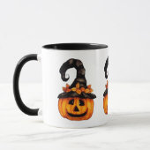 Halloween/Autumn Jack-o-Lantern Mug (Left)