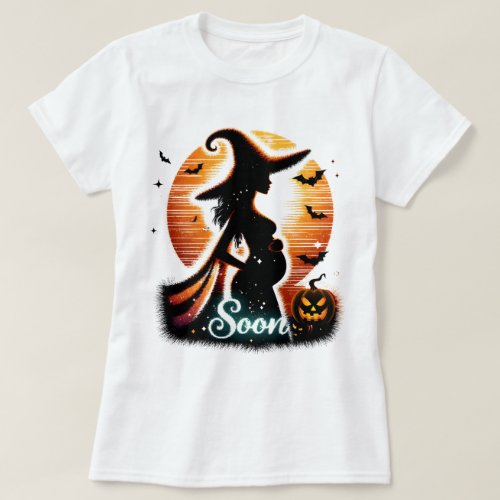 Halloween Baby Announcement T_Shirt