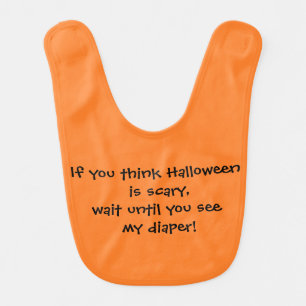 "Halloween" Baby Bib