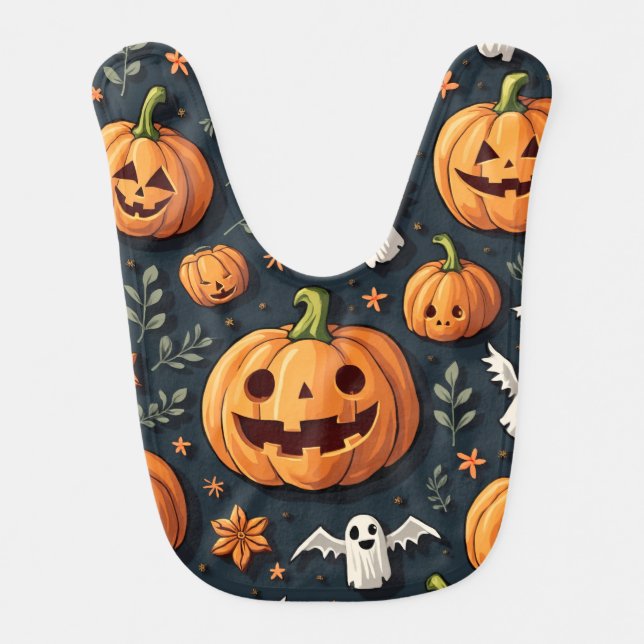 Halloween Baby Bib (Front)