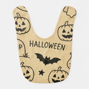 HALLOWEEN BABY BIB