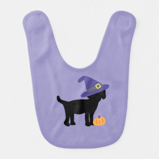 Halloween Baby Bib with Dog Design