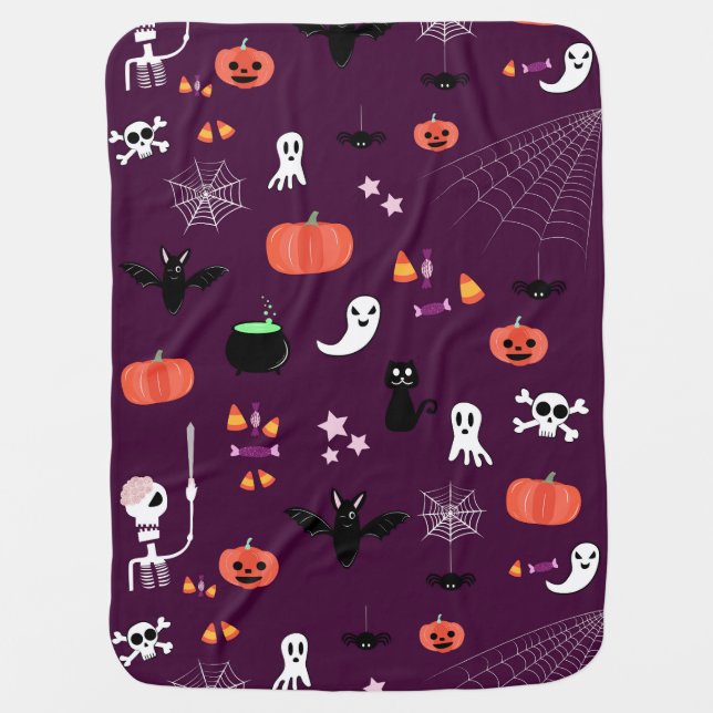 Halloween Baby Blanket (Front)