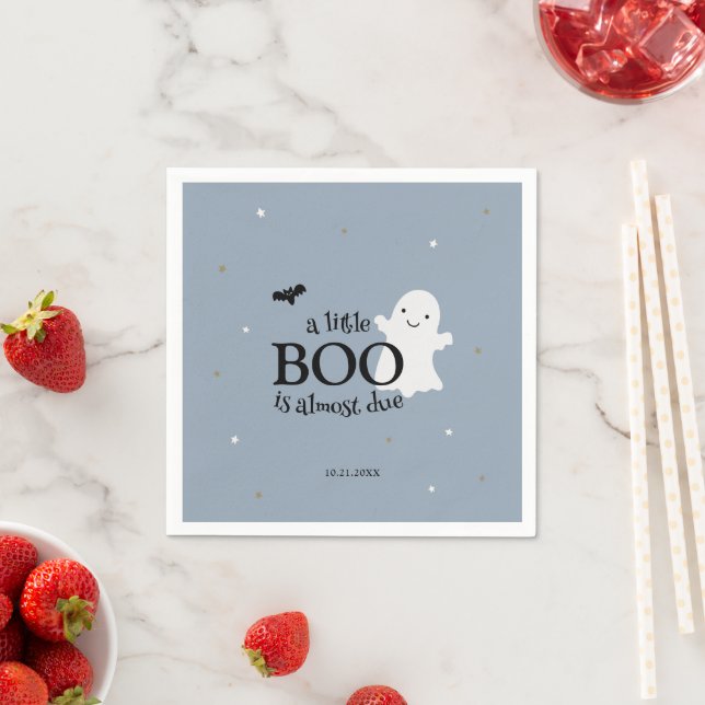 Halloween Baby Boy Shower Napkins (Insitu)