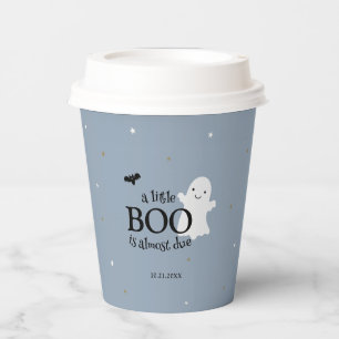 Halloween Baby Boy Shower Paper Cups