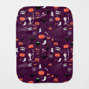 Halloween Baby Burp Cloth