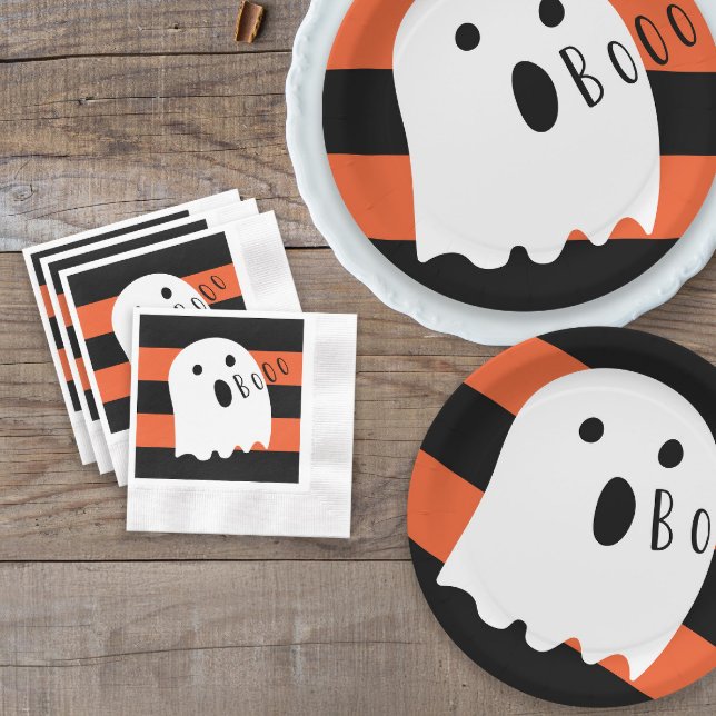 Halloween Baby Ghost Boo Napkins (Creator Uploaded)