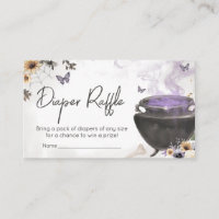 Halloween Baby is Brewing BabyShower Diaper Raffle
