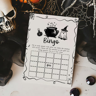 Halloween Baby is Brewing Bingo Game