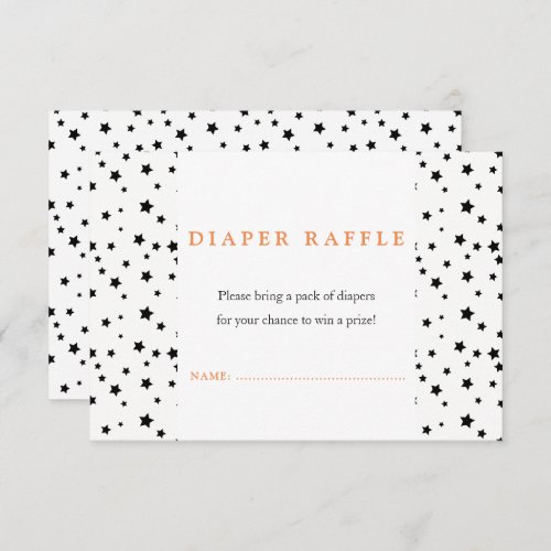 Halloween Baby shower Diaper black Invitation