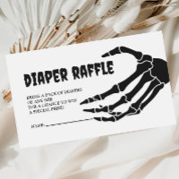 Halloween Baby Shower Diaper Raffle