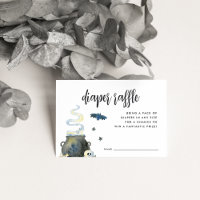 Halloween Baby Shower Diaper Raffle