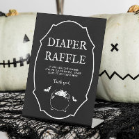 Halloween Baby Shower Diaper Raffle
