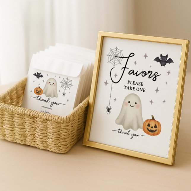 Halloween Baby Shower Favor Bag (Creator Uploaded)