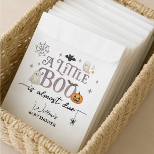 Halloween Baby Shower Favor Bag