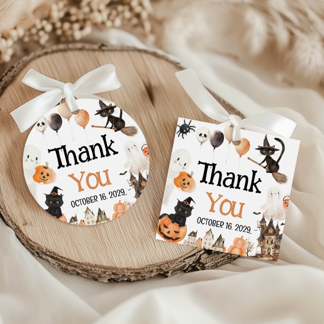 Halloween Baby Shower Favor Tags (Creator Uploaded)