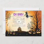 Halloween Baby Shower Invitation (Front)