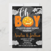 Halloween Baby Shower Invitation Invite (Front)