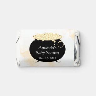 Halloween Baby Shower Neutral Witch Pot Thank You Hershey's Miniatures