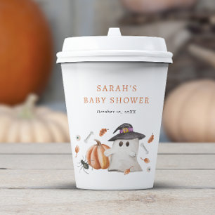 Halloween Baby Shower Paper Cups