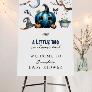 Halloween Baby Shower   Welcome Sign