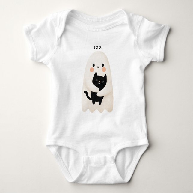 Halloween Baby T-Shirt Baby Bodysuit (Front)