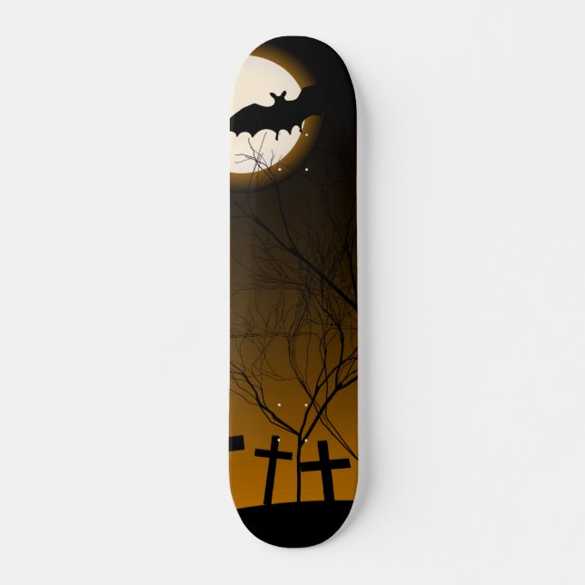 Halloween Background Skateboard (Front)