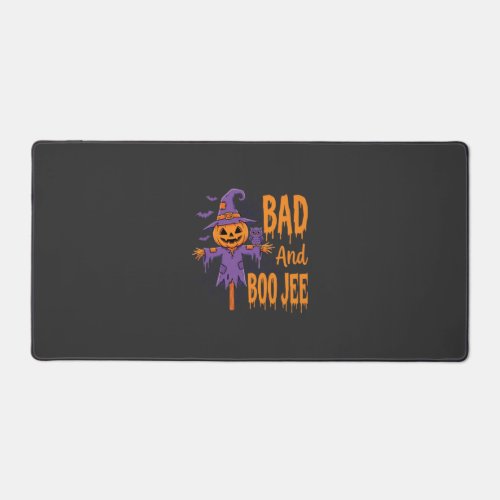 Halloween Bad And Boo Jee Scarecrow Graphic Desk Mat