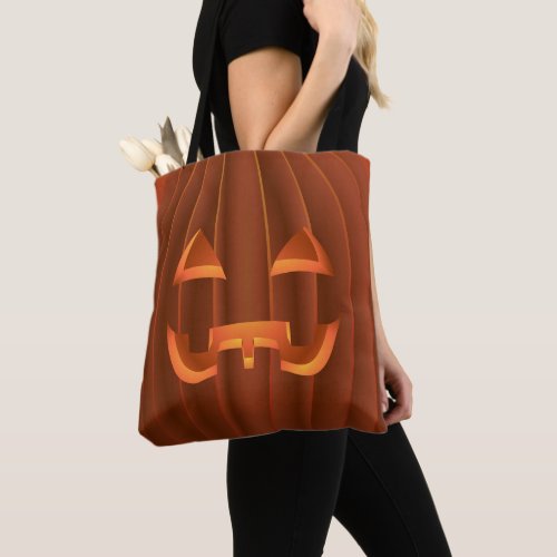 Halloween Bags Jack_o_Lantern Tote Bags
