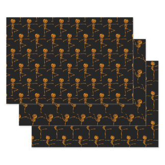 Halloween Ballet Positions Wrapping Paper Sheets