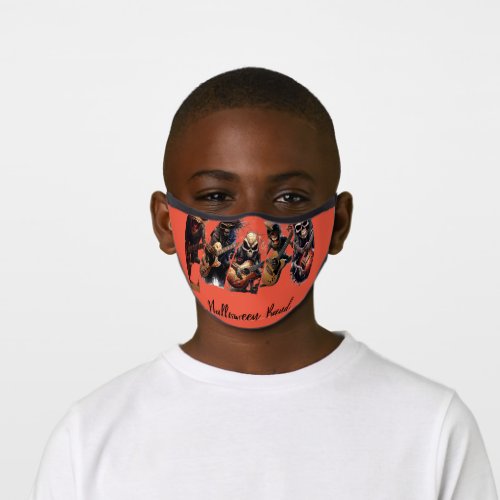 Halloween Band Premium Face Mask