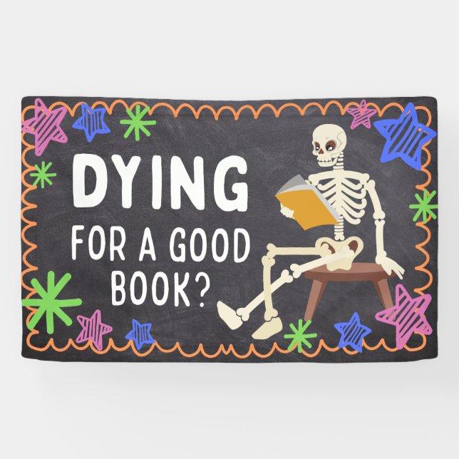 Halloween Banners for School Library & Classrooms (Horizontal)