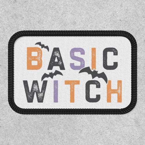 Halloween Basic Witch Patch
