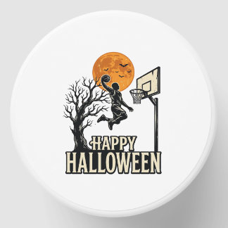 Halloween Basketball Happy Halloween Vintage Sport Mini Candle Favors