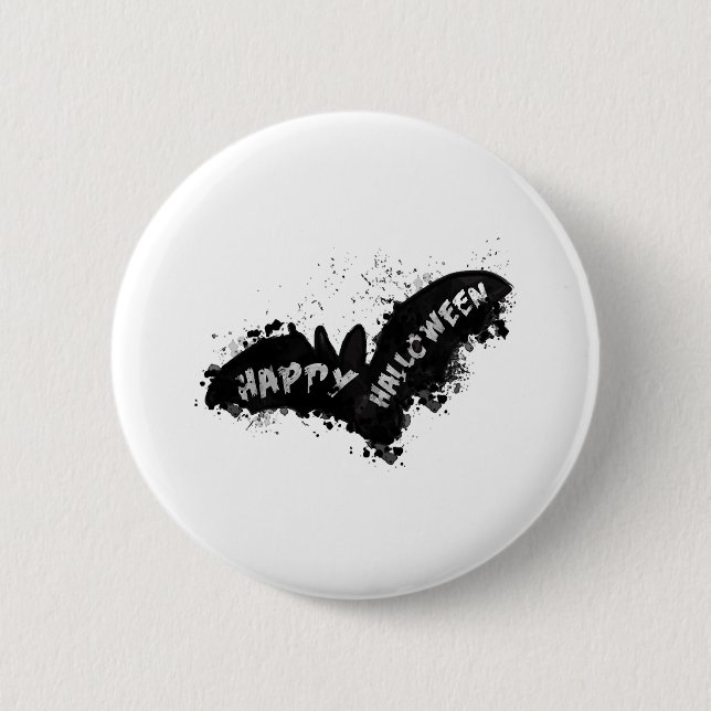 Halloween Bat     Button (Front)