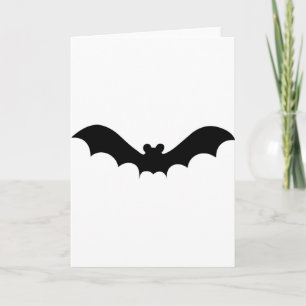 Halloween Bat Card