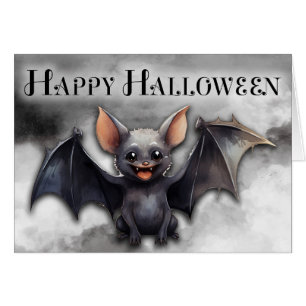 Halloween Bat Cards