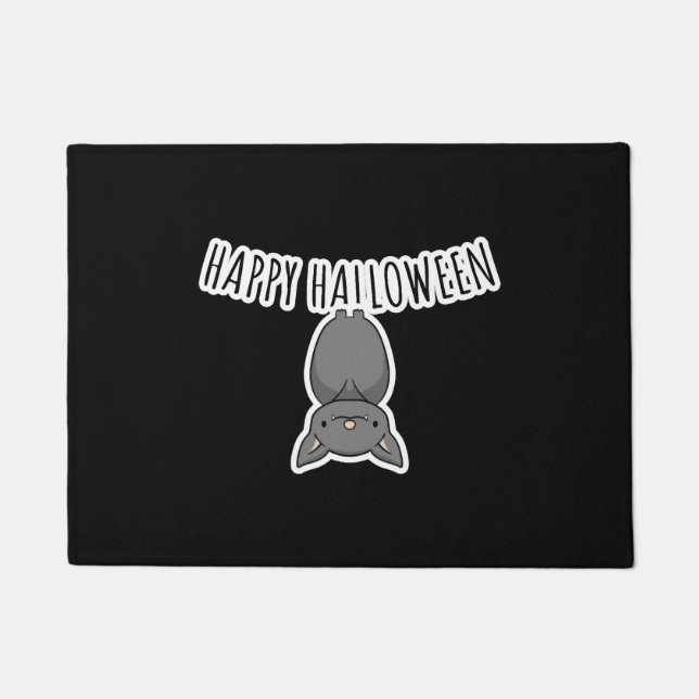 Halloween Bat    Doormat (Front)