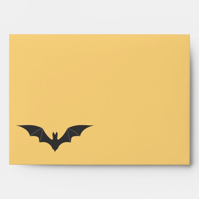 Halloween bat envelope (Front)